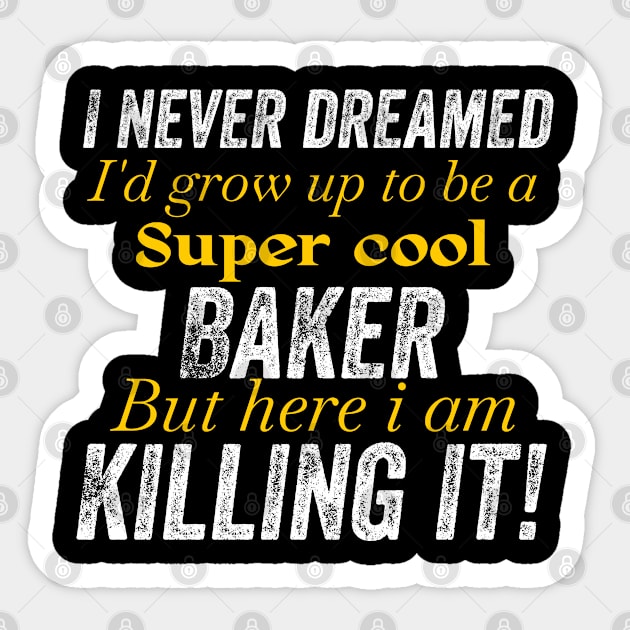 baker Sticker by Design stars 5